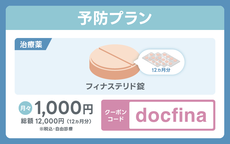 DMMオンラインクリニック 予防プラン クーポンコード