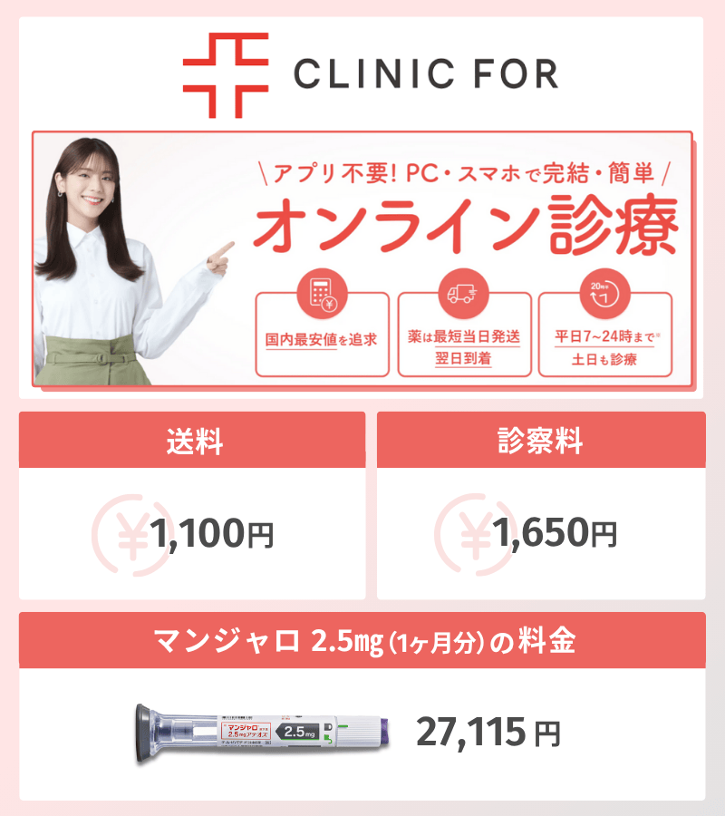 クリニックフォア　マンジャロ