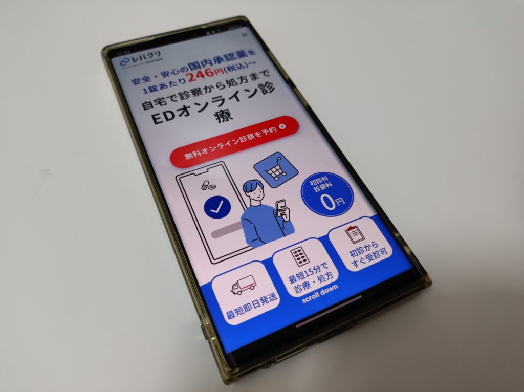 レバクリ webサイト